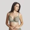Panache Ana Plunge BH Kleine En Grote Maten + Grote Cupmaat D Tot J / T. 60-85 - Olive - 9396