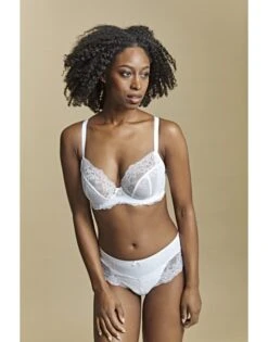 Panache Ana Plunge BH Kleine En Grote Maten + Grote Cupmaat D Tot J / T. 60-85 - Wit - 9396 -ondergoed winkel panache ana plunge bh kleine en grote maten grote cupmaat d tot j t 60 85 wit 9396 3