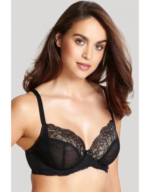 Panache Ana Plunge BH Kleine En Grote Maten + Grote Cupmaat D Tot J / T. 60-85 - Zwart - 9396 1 Panache Ana Plunge BH Kleine En Grote Maten + Grote Cupmaat D Tot J / T. 60-85 - Zwart - 9396