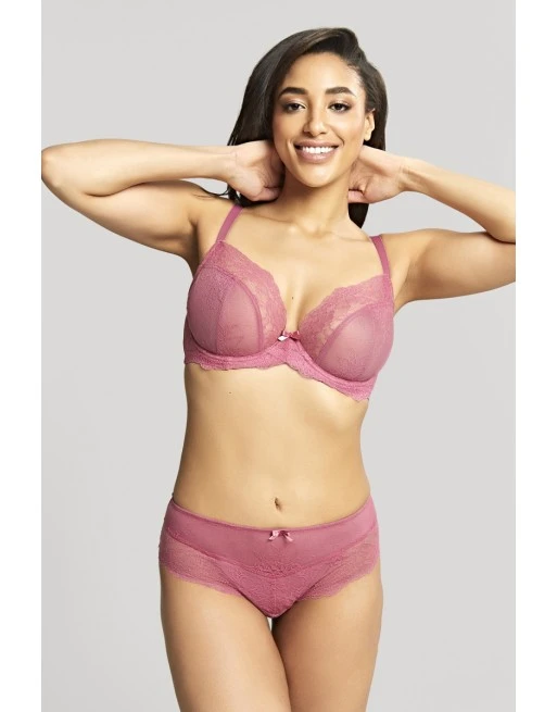 Panache Ana Slip Kleine - Grote Maten 34-46 - Berry - 9395 1 Panache Ana Slip Kleine - Grote Maten 34-46 - Berry - 9395