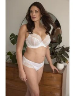 Panache Ana Slip Kleine - Grote Maten 34-46 - Wit - 9395 -ondergoed winkel panache ana slip kleine grote maten 34 46 wit 9395 5