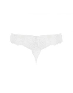Panache Ana String Kleine - Grote Maten 34-46 - Wit - 9399 -ondergoed winkel panache ana string kleine grote maten 34 46 wit 9399 3