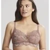Panache Andorra BH Zonder Beugel Kleine En Grote Maten 60-90 Cup D Tot J - Warm Taupe - 5671