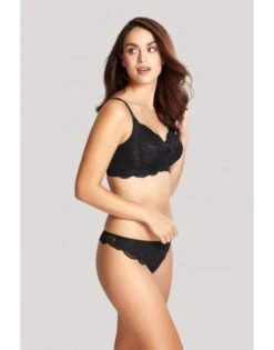 Panache Andorra String Kleine - Grote Maten 34-46 - Zwart - 5679 -ondergoed winkel panache andorra string kleine grote maten 34 46 zwart 5679 7