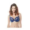 Panache Aria Voorgevormde Plunge Beha Grote Cupmaten - Navy/nude - 8086
