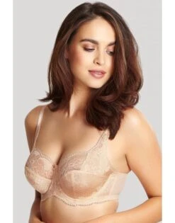 Panache Clara Hele Cup Beha Grote Cupmaten D - J / T. 65-90 - Nude - 7255 -ondergoed winkel panache clara hele cup beha grote cupmaten d j t 65 90 nude 7255 2