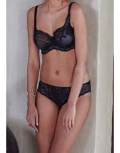 Panache Clara Hele Cup BH Kleine En Grote Maten + Grote Cupmaat D Tot J / T. 65-90 - Charcoal/Black - 7255 -ondergoed winkel panache clara hele cup bh kleine en grote maten grote cupmaat d tot j t 65 90 charcoalblack 7255 7