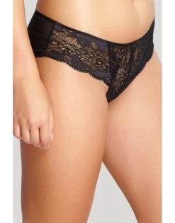 Panache Clara Slip Kleine - Grote Maten 34-46 - Charcoal/Black - 7252 -ondergoed winkel panache clara slip kleine grote maten 34 46 charcoalblack 7252 2