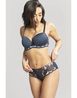 Panache Clara Slip Kleine - Grote Maten 34-46 - Navy/Pearl - 7252 -ondergoed winkel panache clara slip kleine grote maten 34 46 navypearl 7252 3