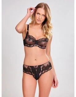 Panache Clara Slip Kleine - Grote Maten 34-46 - Taupe/Black - 7252