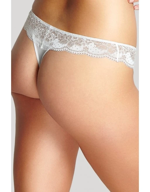 Panache Clara String Kleine - Grote Maten 34-46 - Ivory - 7259 2 Panache Clara String Kleine - Grote Maten 34-46 - Ivory - 7259 - Afbeelding 2