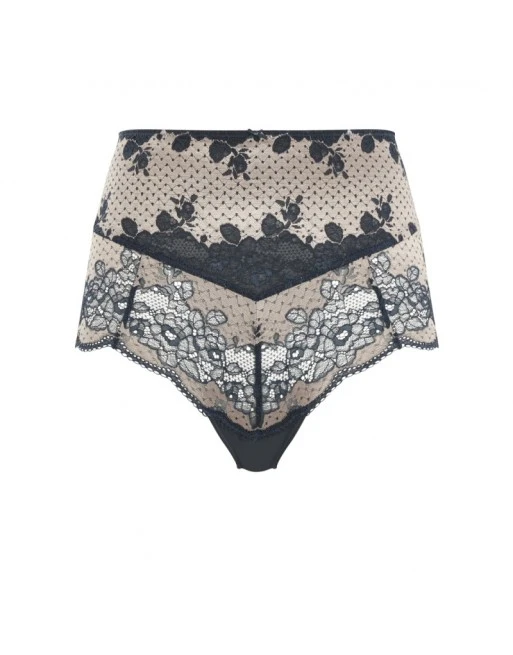 Panache Clara Tailleslip Kleine - Grote Maten 34-46 - Navy/Pearl - 7254 8 Panache Clara Tailleslip Kleine - Grote Maten 34-46 - Navy/Pearl - 7254 - Afbeelding 8