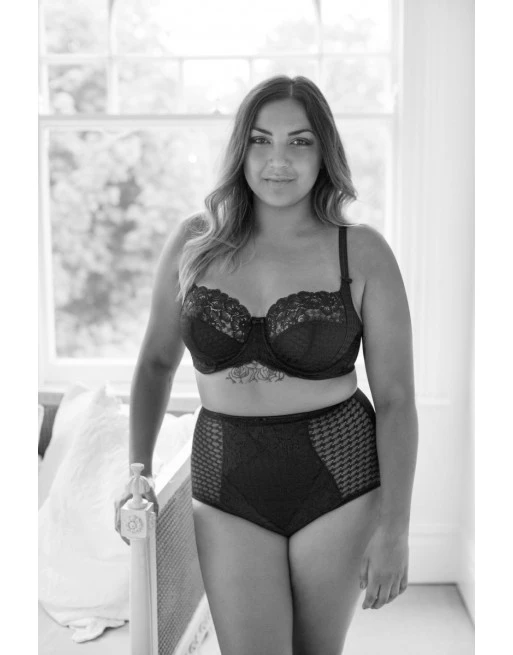 Panache Envy Gaine Slip Kleine - Grote Maten 34-46 - Zwart - 7284 8 Panache Envy Gaine Slip Kleine - Grote Maten 34-46 - Zwart - 7284 - Afbeelding 8