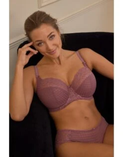 Panache Envy Hele Cup BH Kleine En Grote Maten 60-90 Cup D Tot K - Rose Mauve- 7285 -ondergoed winkel panache envy hele cup bh kleine en grote maten 60 90 cup d tot k rose mauve 7285 2