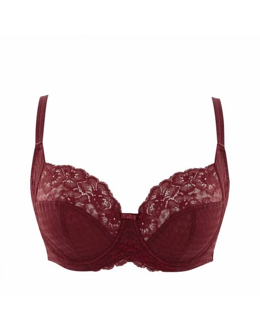 Panache Envy Hele Cup BH Kleine En Grote Maten 60-90 Cup D Tot K - Rosewood - 7285 2 Panache Envy Hele Cup BH Kleine En Grote Maten 60-90 Cup D Tot K - Rosewood - 7285 - Afbeelding 2