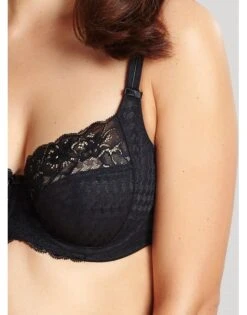 Panache Envy Hele Cup BH Kleine En Grote Maten 60-90 Cup D Tot K - Zwart - 7285 -ondergoed winkel panache envy hele cup bh kleine en grote maten 60 90 cup d tot k zwart 7285 5