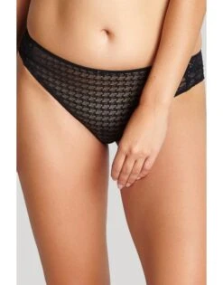 Panache Envy Slip Kleine - Grote Maten 34-46 - Zwart - 7282 -ondergoed winkel panache envy slip kleine grote maten 34 46 zwart 7282 3