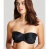 Panache Evie Strapless Bandeau BH Kleine En Grote Maten 65-90 Cup D Tot H - Zwart - 5320