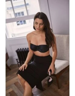 Panache Evie Strapless Bandeau BH Kleine En Grote Maten 65-90 Cup D Tot H - Zwart - 5320 -ondergoed winkel panache evie strapless bandeau bh kleine en grote maten 65 90 cup d tot h zwart 5320 6