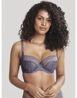 Panache Jasmine Balconnet BH Kleine En Grote Maten 60-85 Cup D Tot K - Grey Animal - 6951
