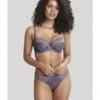 Panache Jasmine Rio Slip Kleine - Grote Maten 34-46 - Grey Animal - 6952