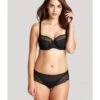 Panache Jasmine Slip Kleine - Grote Maten 34-46 - Zwart - 6952