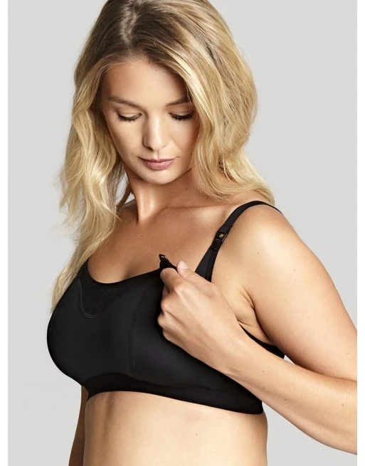 Panache Katherine Maternity Voedingsbh Zonder Beugel Kleine En Grote Maten 60-90 Cup D Tot J - Zwart - 10391 1 Panache Katherine Maternity Voedingsbh Zonder Beugel Kleine En Grote Maten 60-90 Cup D Tot J - Zwart - 10391