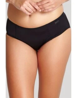 Panache Porcelain Élan Shorty Kleine - Grote Maten 34-46 - Zwart - 7324 -ondergoed winkel panache porcelain elan shorty kleine grote maten 34 46 zwart 7324 3