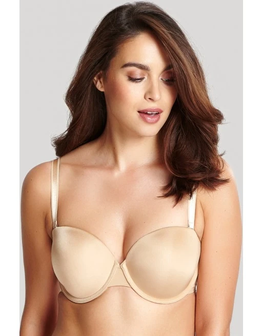 Panache Porcelain Élan Strapless Beha Grote Cupmaten D - G / T. 60-85 - Nude - 7320 3 Panache Porcelain Élan Strapless Beha Grote Cupmaten D - G / T. 60-85 - Nude - 7320 - Afbeelding 3