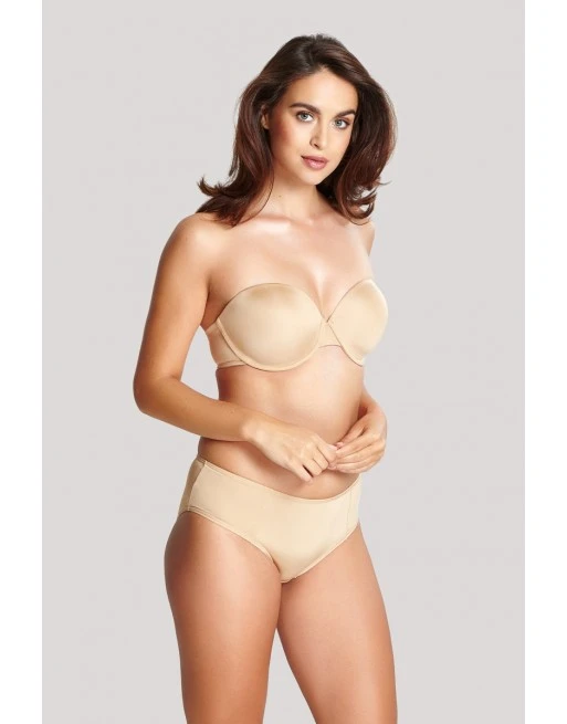 Panache Porcelain Élan Strapless Beha Grote Cupmaten D - G / T. 60-85 - Nude - 7320 5 Panache Porcelain Élan Strapless Beha Grote Cupmaten D - G / T. 60-85 - Nude - 7320 - Afbeelding 5
