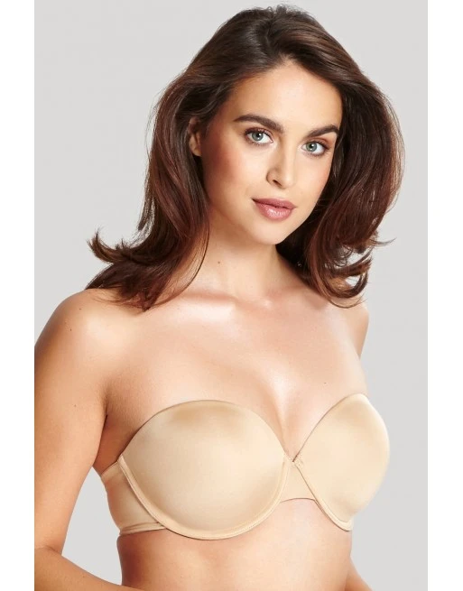 Panache Porcelain Élan Strapless Beha Grote Cupmaten D - G / T. 60-85 - Nude - 7320 1 Panache Porcelain Élan Strapless Beha Grote Cupmaten D - G / T. 60-85 - Nude - 7320