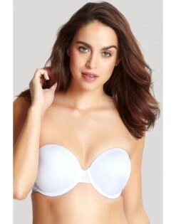 Panache Porcelain Élan Strapless Beha Grote Cupmaten D - G / T. 60-85 - Wit - 7320