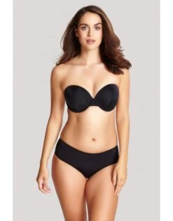 Panache Porcelain Èlan Strapless Beha Grote Cupmaten D - G / T. 60-85 - Zwart - 7320 -ondergoed winkel panache porcelain elan strapless beha grote cupmaten d g t 60 85 zwart 7320 5