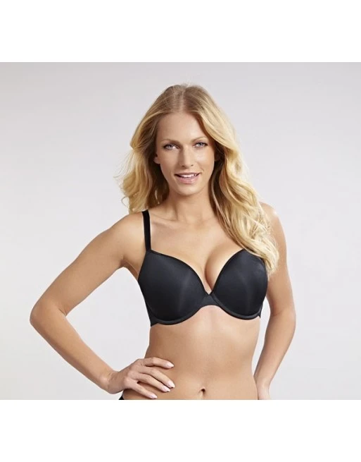 Panache Porcelain Élan Voorgevormde Plunge Beha Grote Cupmaten D - H / T. 60-85 - Zwart - 7327 6 Panache Porcelain Élan Voorgevormde Plunge Beha Grote Cupmaten D - H / T. 60-85 - Zwart - 7327 - Afbeelding 6