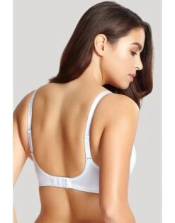 Panache Porcelain Élan Voorgevormde T-shirt Beha Grote Cupmaten D - H / T. 60-85 - Wit - 7321 -ondergoed winkel panache porcelain elan voorgevormde t shirt beha grote cupmaten d h t 60 85 wit 7321 2