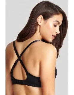 Panache Porcelain Élan Voorgevormde T-Shirt Beha Grote Cupmaten D - H / T. 60-85 - Zwart - 7321 -ondergoed winkel panache porcelain elan voorgevormde t shirt beha grote cupmaten d h t 60 85 zwart 7321 2