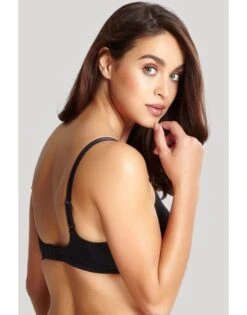 Panache Porcelain Élan Voorgevormde T-Shirt Beha Grote Cupmaten D - H / T. 60-85 - Zwart - 7321 -ondergoed winkel panache porcelain elan voorgevormde t shirt beha grote cupmaten d h t 60 85 zwart 7321 3