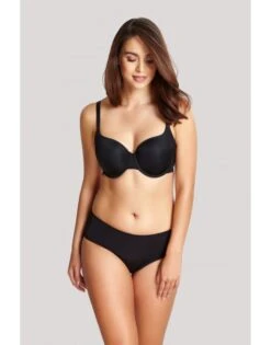 Panache Porcelain Élan Voorgevormde T-Shirt Beha Grote Cupmaten D - H / T. 60-85 - Zwart - 7321 -ondergoed winkel panache porcelain elan voorgevormde t shirt beha grote cupmaten d h t 60 85 zwart 7321 4