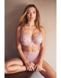 Panache Sabrina High Apex Beha Grote Cupmaten - Vintage Pearl - 10631 -ondergoed winkel panache sabrina high apex beha grote cupmaten vintage pearl 10631 5