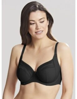 Panache Serene Hele Cup BH Kleine En Grote Maten 60-90 Cup D Tot K - Zwart - 10305