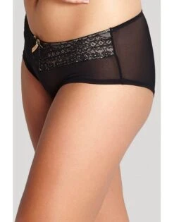 Panache Sophie Maternity Shorty 34-46 - Black/nude - 5824 -ondergoed winkel panache sophie maternity shorty 34 46 blacknude 5824 1 7