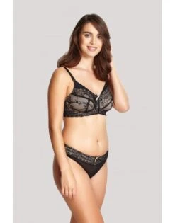 Panache Sophie Maternity String 34-46 - Black/nude - 5829 -ondergoed winkel panache sophie maternity string 34 46 blacknude 5829 1 7
