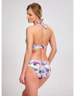 Panache Swim Alanis Bikini Slip Kleine - Grote Maten 34-46 - Blue Floral - SW1149 -ondergoed winkel panache swim alanis bikini slip kleine grote maten 34 46 blue floral sw1149 4
