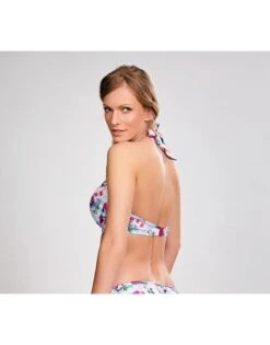Panache Swim Alanis Halter Bikini Beha Grote Cupmaten - Blue Floral - SW1145 -ondergoed winkel panache swim alanis halter bikini beha grote cupmaten blue floral sw1145 2
