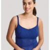 Panache Swim Anya Crochet Tankini Grote Cupmaten D - M / T. 65-85 - French Blue - SW1259