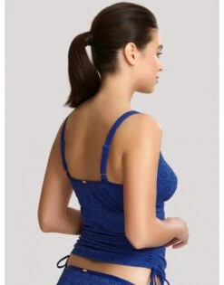 Panache Swim Anya Crochet Tankini Grote Cupmaten D - M / T. 65-85 - French Blue - SW1259 -ondergoed winkel panache swim anya crochet tankini grote cupmaten d m t 65 85 french blue sw1259 3
