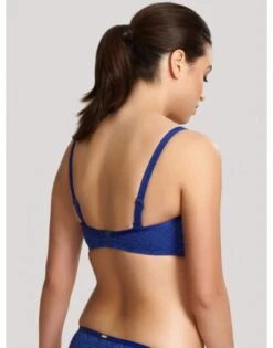 Panache Swim Anya Crochet Twist Bandeau Bikini Beha Grote Cupmaten - French Blue - SW1253 14 Panache Swim Anya Crochet Twist Bandeau Bikini Beha Grote Cupmaten - French Blue - SW1253 -ondergoed winkel panache swim anya crochet twist bandeau bikini beha grote cupmaten french blue sw1253 6