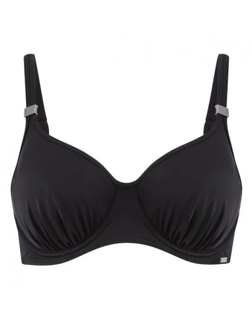 Panache Swim Anya Hele Cup Bikini Beha Grote Cupmaten D - O / T. 65-90 - Zwart - SW0882 2 Panache Swim Anya Hele Cup Bikini Beha Grote Cupmaten D - O / T. 65-90 - Zwart - SW0882 - Afbeelding 2