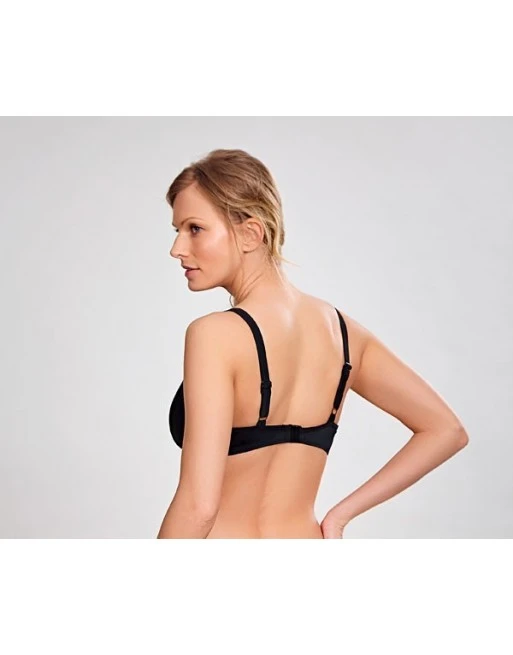 Panache Swim Anya Hele Cup Bikini Beha Grote Cupmaten D - O / T. 65-90 - Zwart - SW0882 3 Panache Swim Anya Hele Cup Bikini Beha Grote Cupmaten D - O / T. 65-90 - Zwart - SW0882 - Afbeelding 3