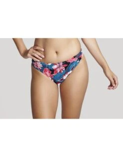 Panache Swim Anya Riva Print Bikini Slip Kleine - Grote Maten 34-46 - Blue Floral - SW1409 -ondergoed winkel panache swim anya riva print bikini slip kleine grote maten 34 46 blue floral sw1409 2